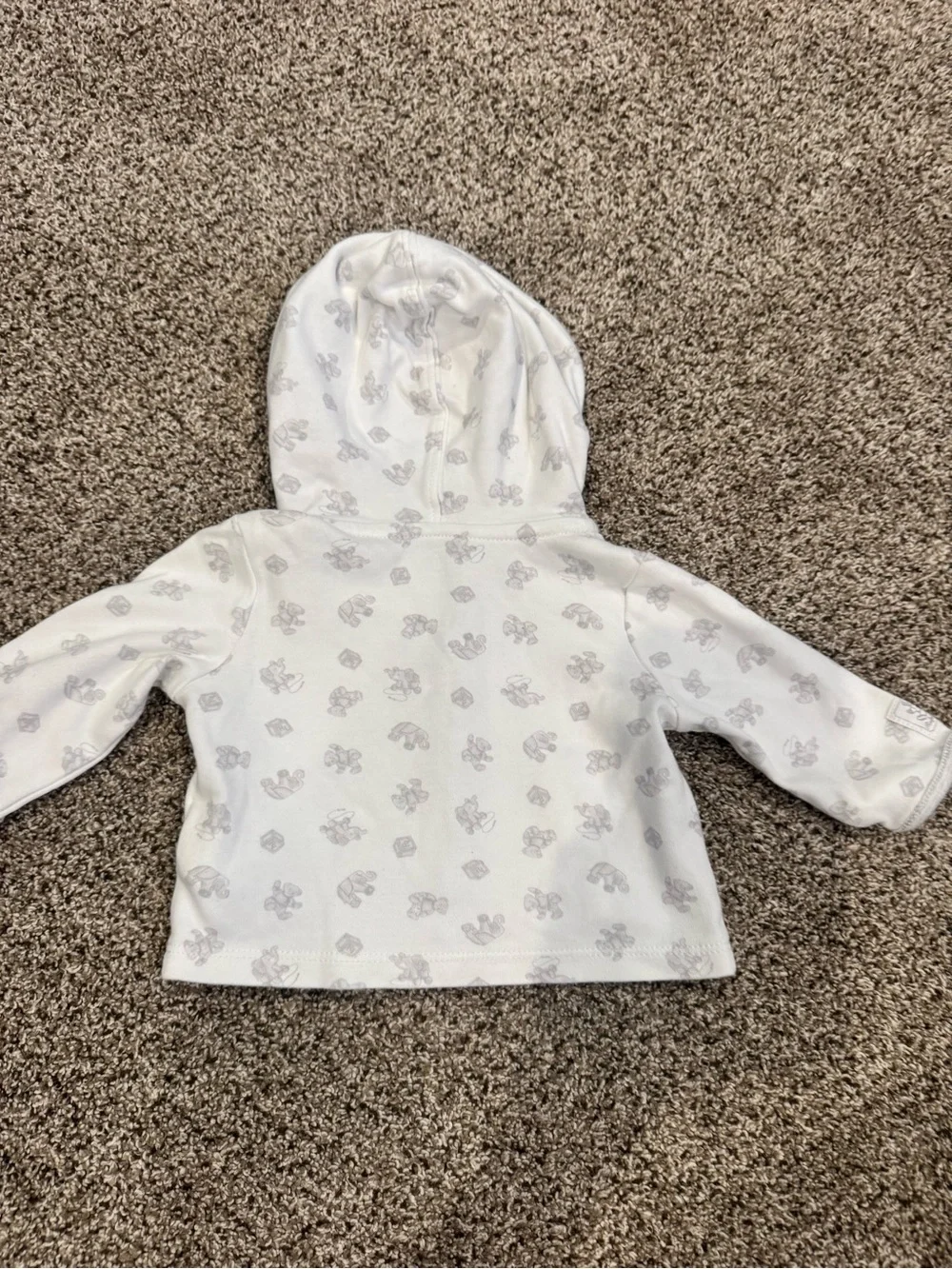 Polo Ralph Lauren Unisex Polo Bear Printed Hoodie - 3 months